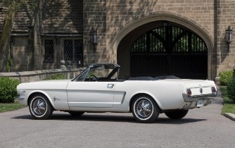 Ceremonial First Mustang at the Edsel & Eleanor Ford House